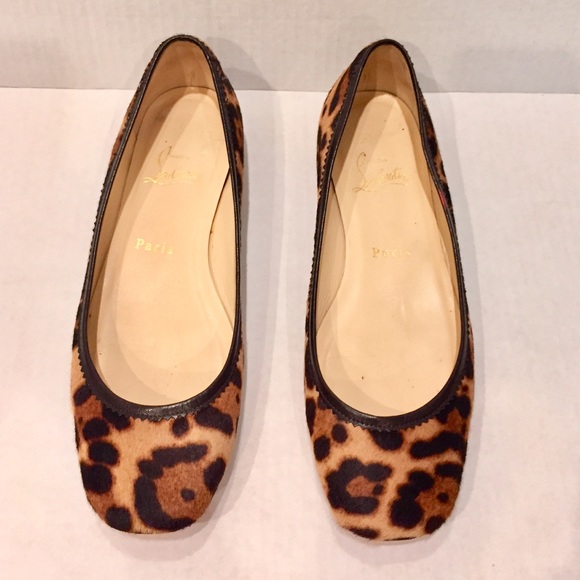 Christian Louboutin Shoes - ‼️CHRISTIAN LOUBOUTIN leopard flats‼️ Price Firm